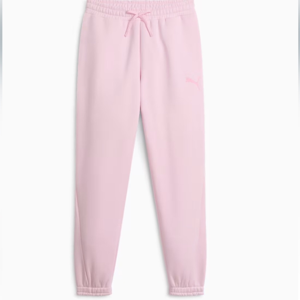 Light pink puma sweatpants